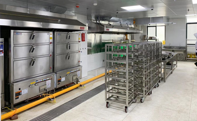 成都學(xué)校廚房設(shè)備工程項目3